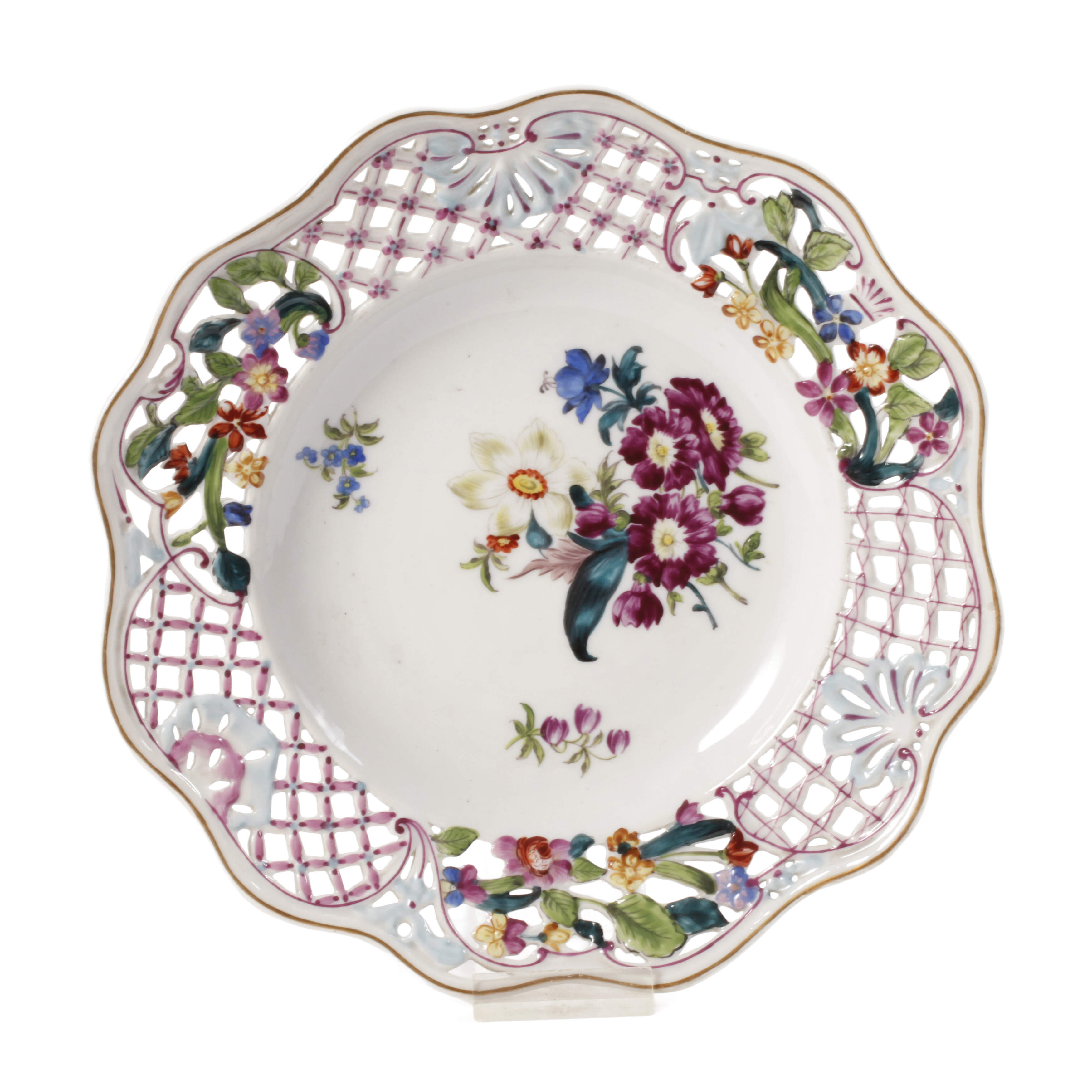 Meissen Zierteller Marcolinizeit