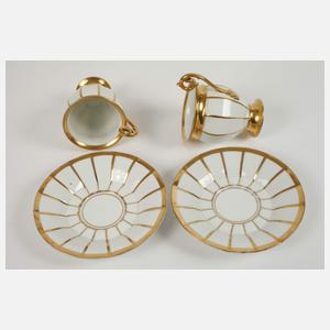 Meissen prunkvolles Tête-à-Tête