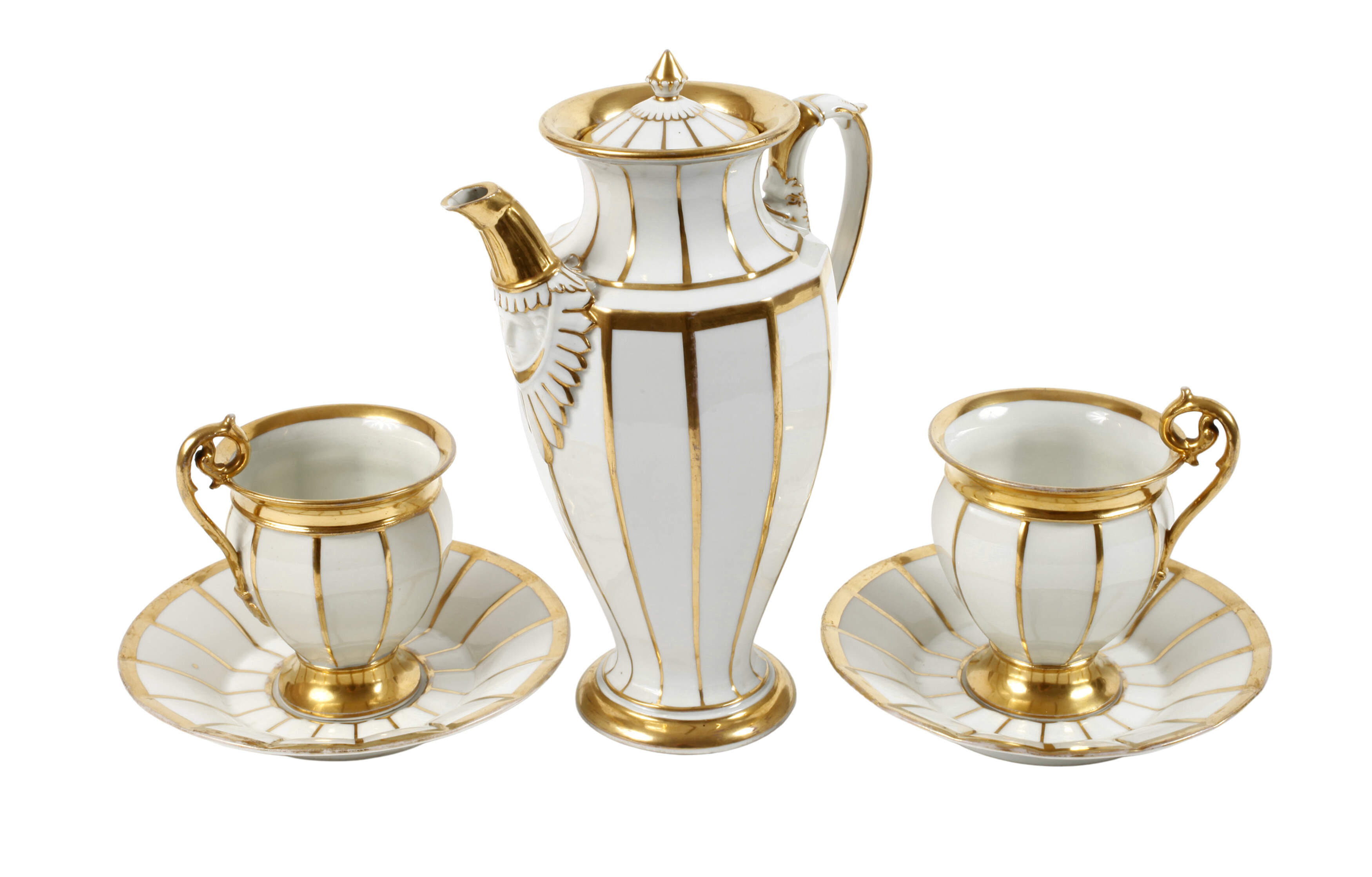 Meissen prunkvolles Tête-à-Tête