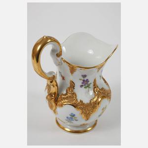 Meissen prunkvolles Kaffeeservice "B-Form"