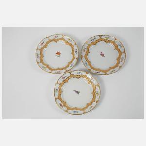 Meissen prunkvolles Kaffeeservice "B-Form"