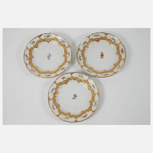 Meissen prunkvolles Kaffeeservice "B-Form"