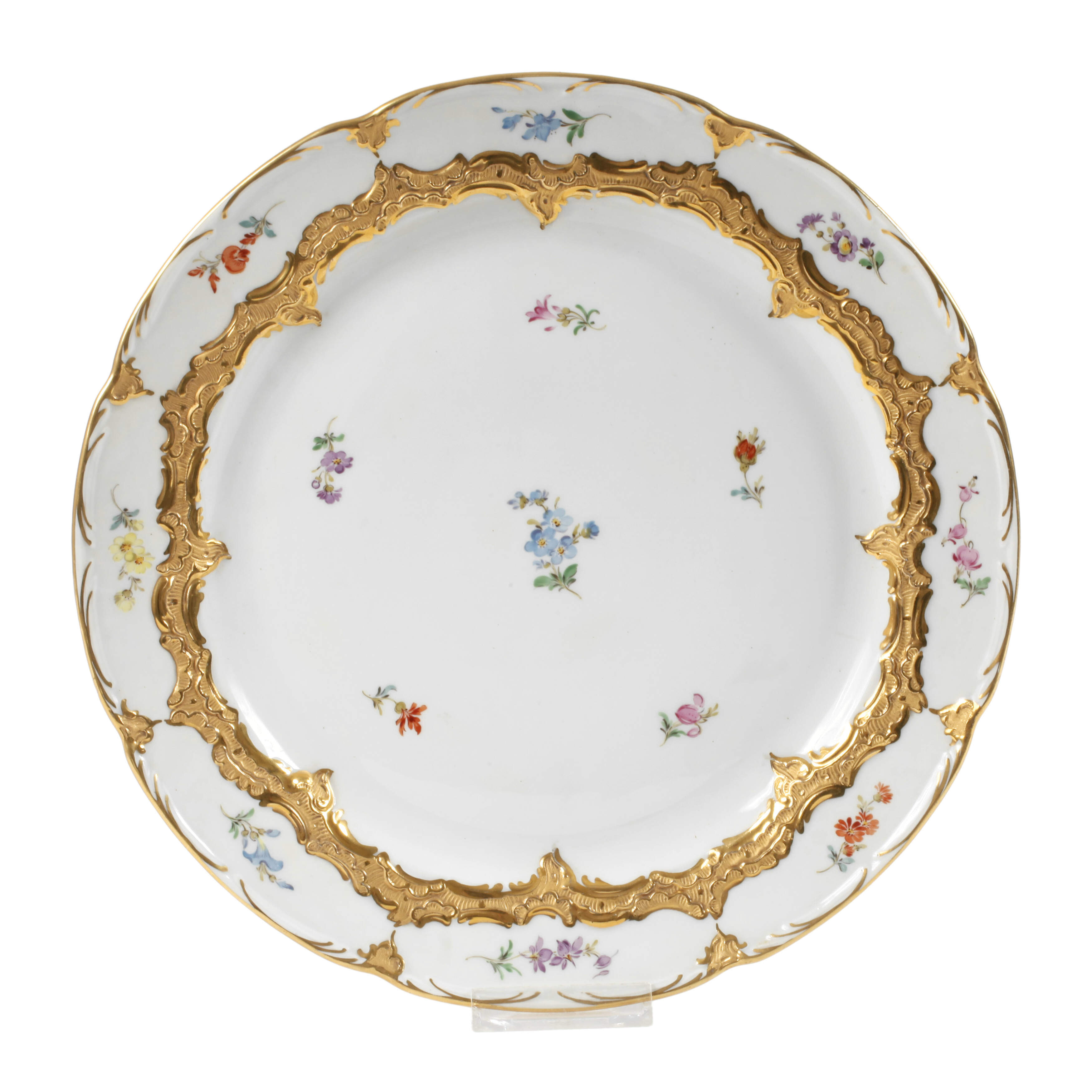 Meissen Kuchenplatte "B-Form"