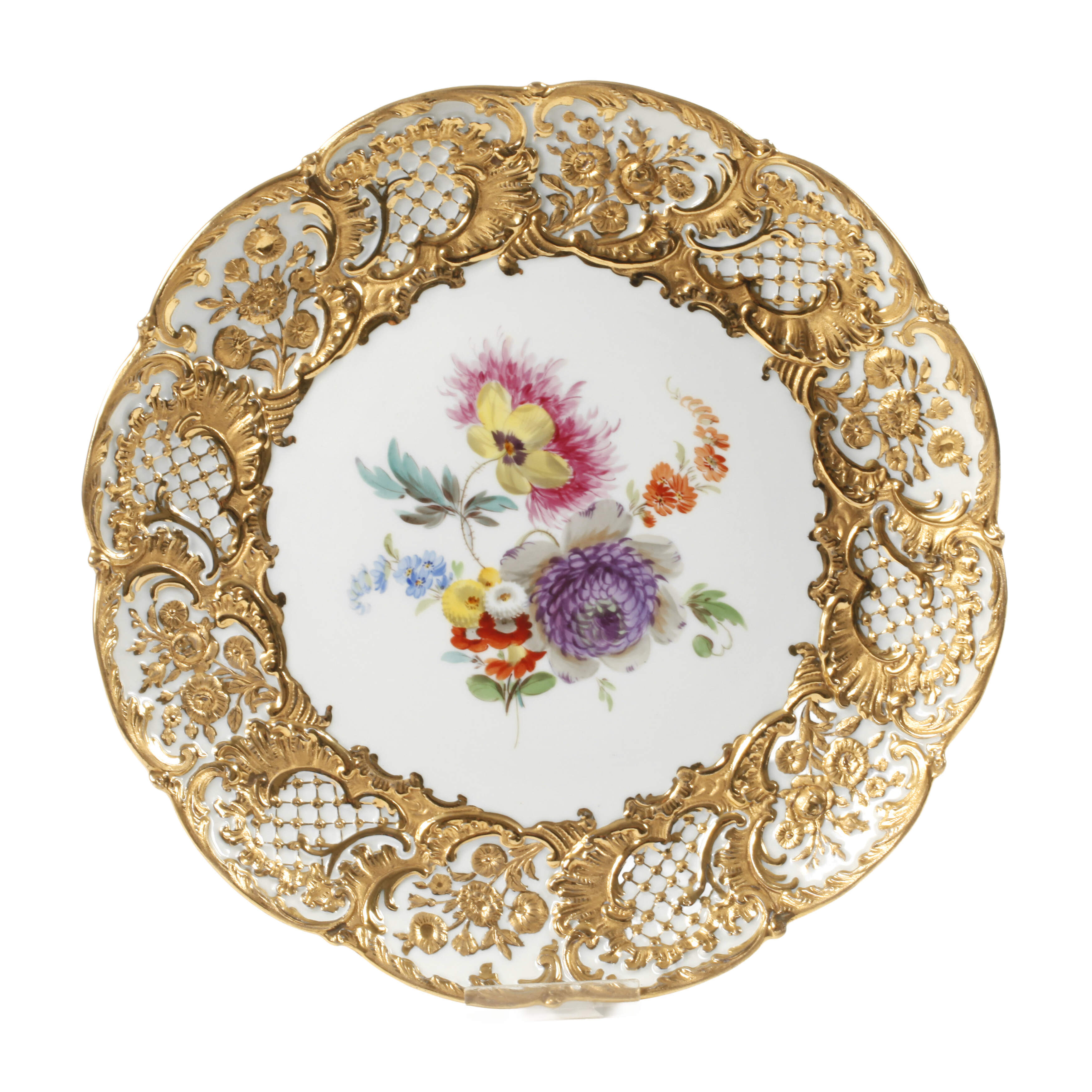 Meissen Prunkschale "Blumenbukett"