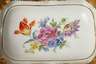 Meissen prunkvolle Henkelschale "Blumenbukett"
