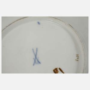 Meissen Prunkschale Akanthusrelief