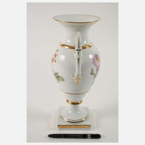 Meissen Paar Amphorenvasen "Blumenbukett"