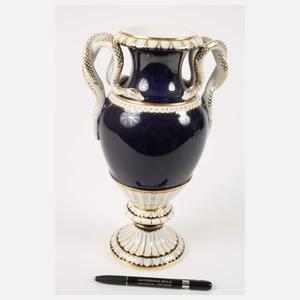 Meissen Schlangenhenkelvase "Amsterdamer Art"