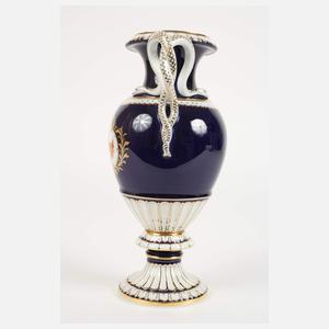 Meissen Schlangenhenkelvase "Amsterdamer Art"