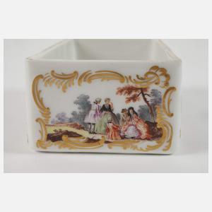 Meissen Tabatiere Figurenmalerei