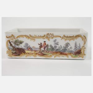Meissen Tabatiere Figurenmalerei