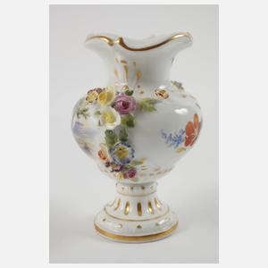 Meissen kleine Ansichtenvase "Bastei"