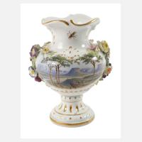 Meissen kleine Ansichtenvase "Bastei"111