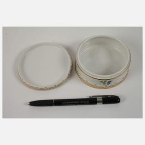 Meissen Deckeldose "Reiche Fruchtmalerei"