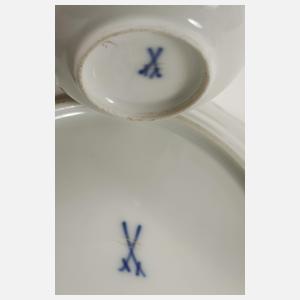 Meissen Kaffeeservice "Rote Rose"