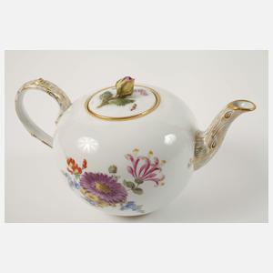 Meissen Teeservice "Blumen und Insekten"
