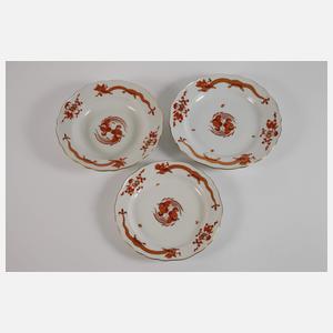 Meissen Speiseservice "Reicher roter Drache"