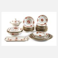 Meissen Speiseservice "Reicher roter Drache"111