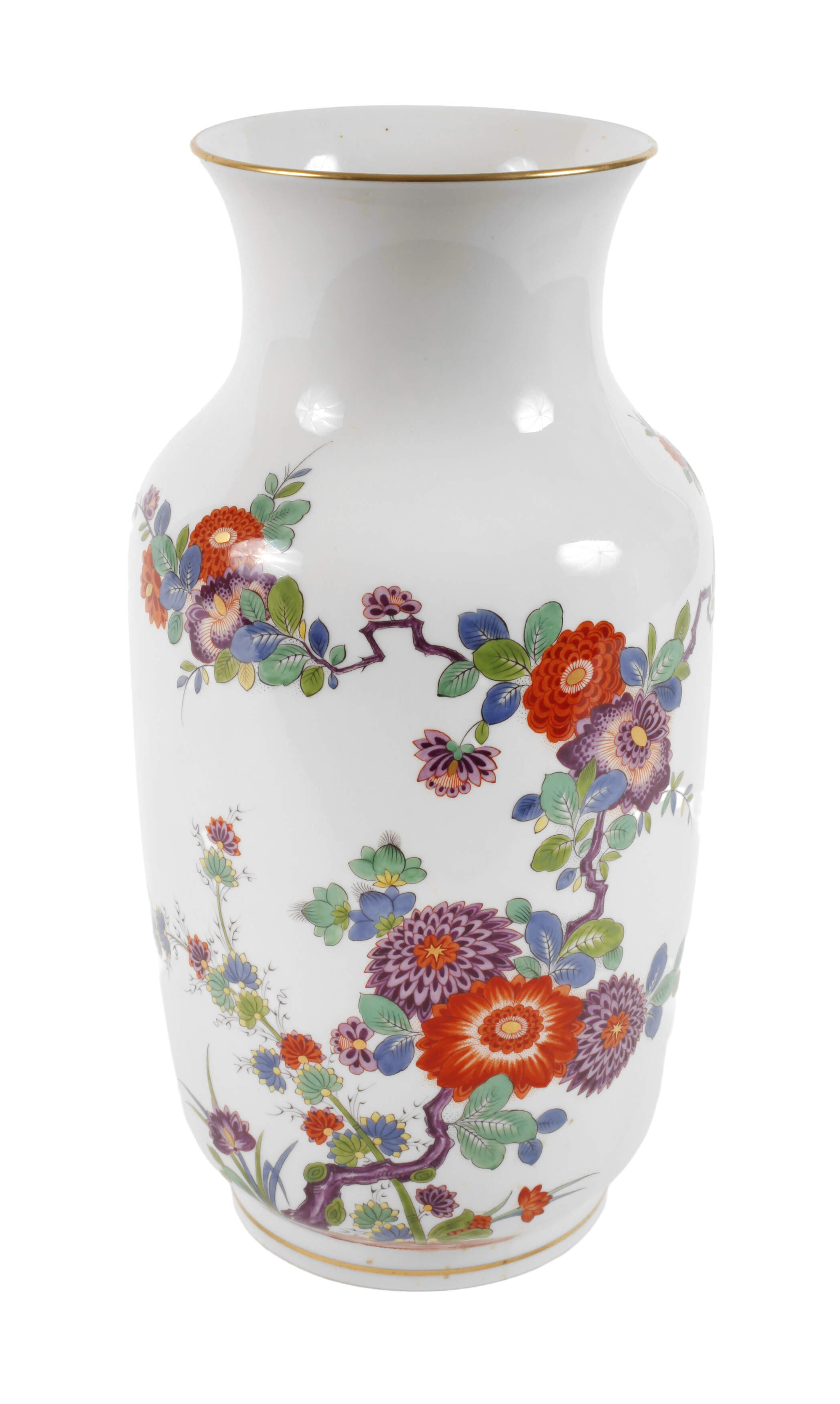 Meissen Balustervase Kakiemondekor