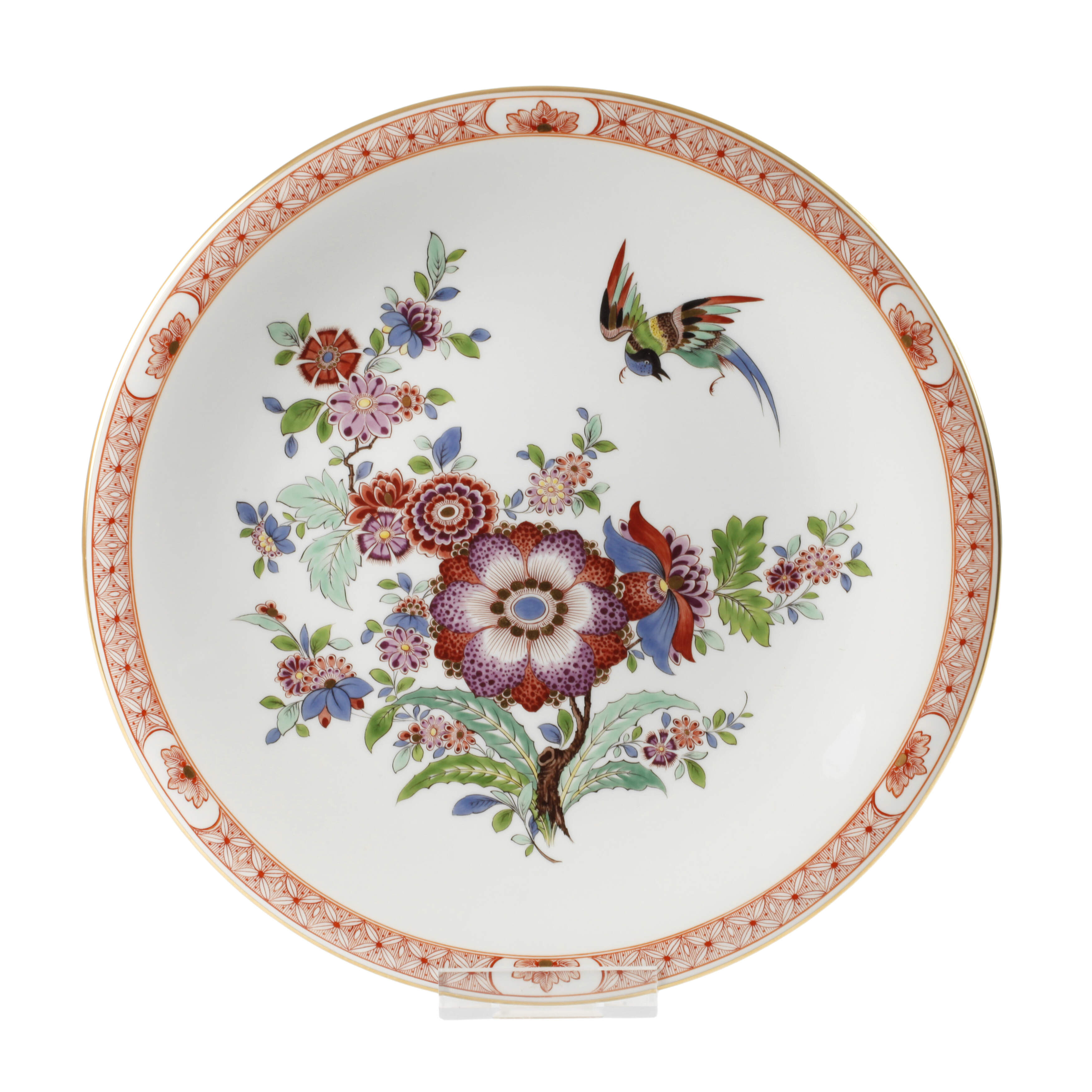 Meissen Wandteller Kakiemondekor