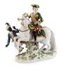 Meissen "Zarin Elisabeth von Russland zu Pferde"