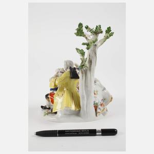 Meissen "Liebesgruppe mit Baum"