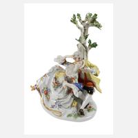 Meissen "Liebesgruppe mit Baum"111