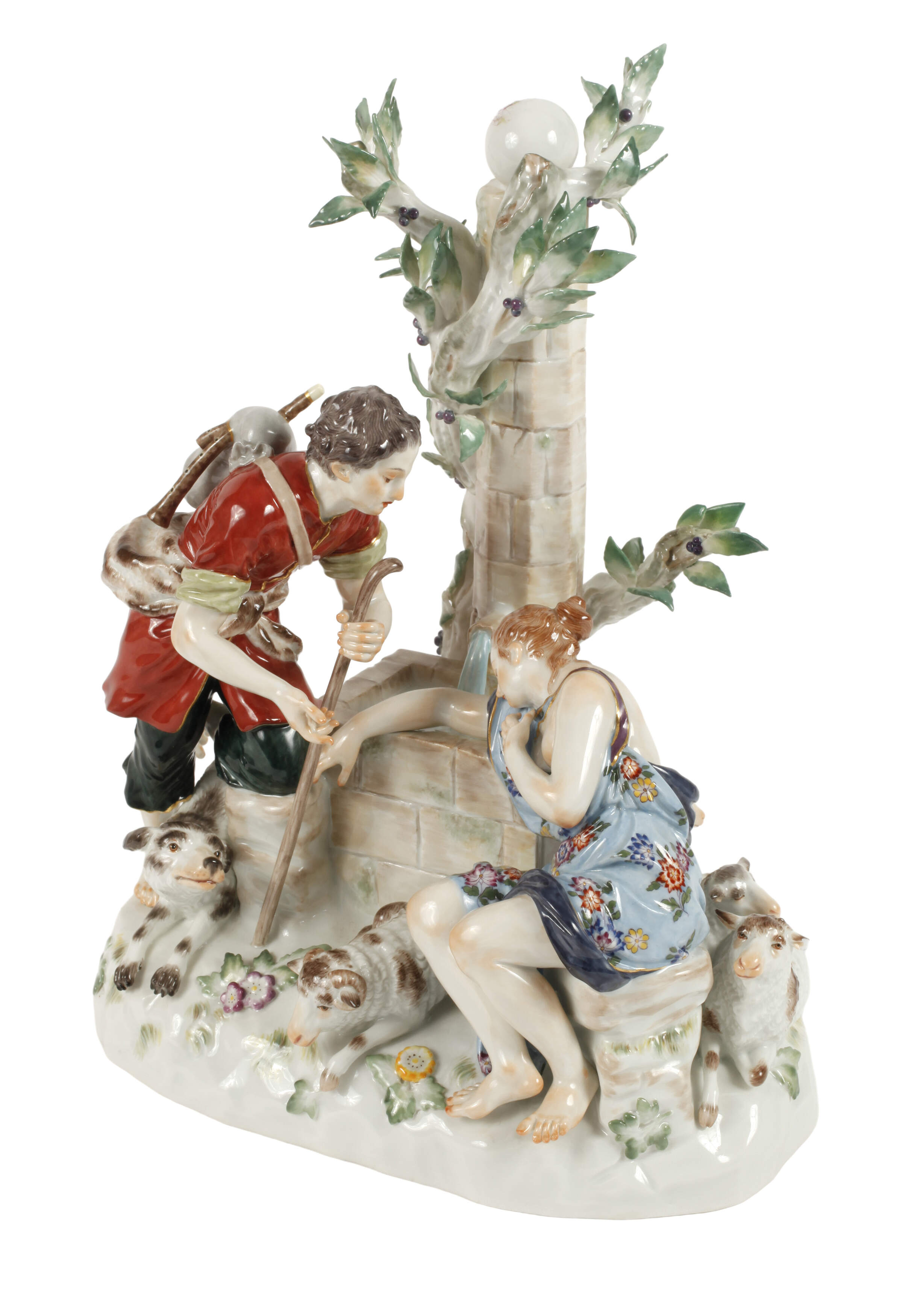 Meissen "Schäfergruppe am Brunnen"