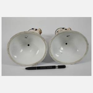 Meissen Paar "Leuchter mit Amoretten"