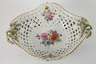 Meissen übergroßer Prunkkorb mit Blütenbelag