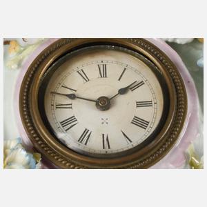 Schierholz Plaue Tischuhr mit Amoretten