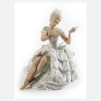 Wallendorf "Balletteuse mit Spiegel"111