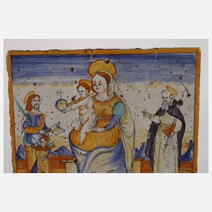 Deruta Italien große Wandfliese