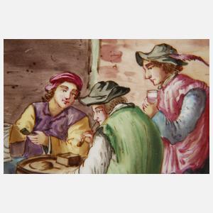 Fayenceplatte Frankreich