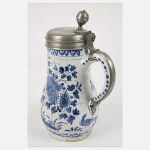Delfter Fayence-Birnkrug