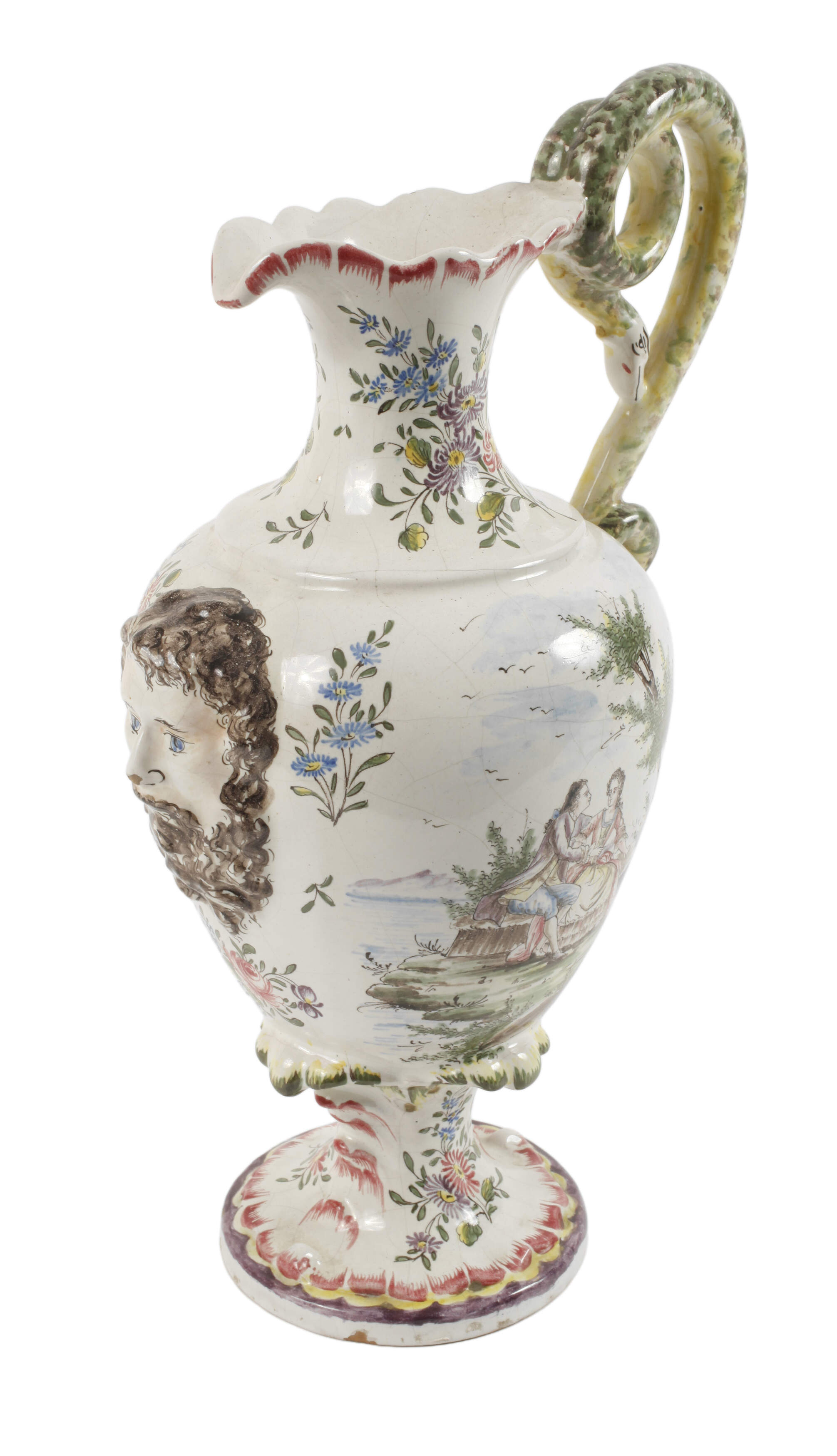 Fayencekanne Frankreich