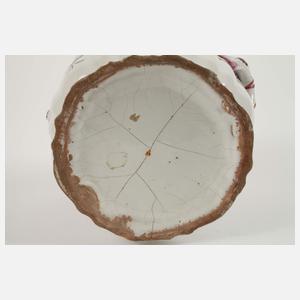 Cachepot und zwei Deckelterrinen Frankreich