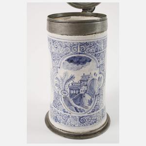 Früher Bayreuther Fayencewalzenkrug