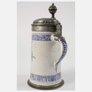 Früher Bayreuther Fayencewalzenkrug