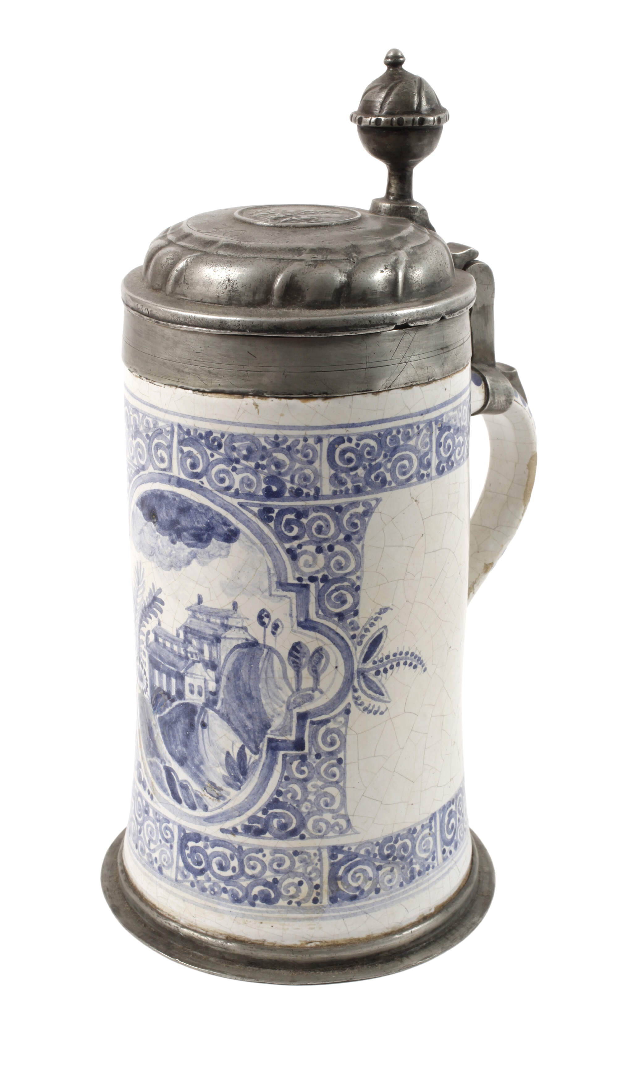 Früher Bayreuther Fayencewalzenkrug