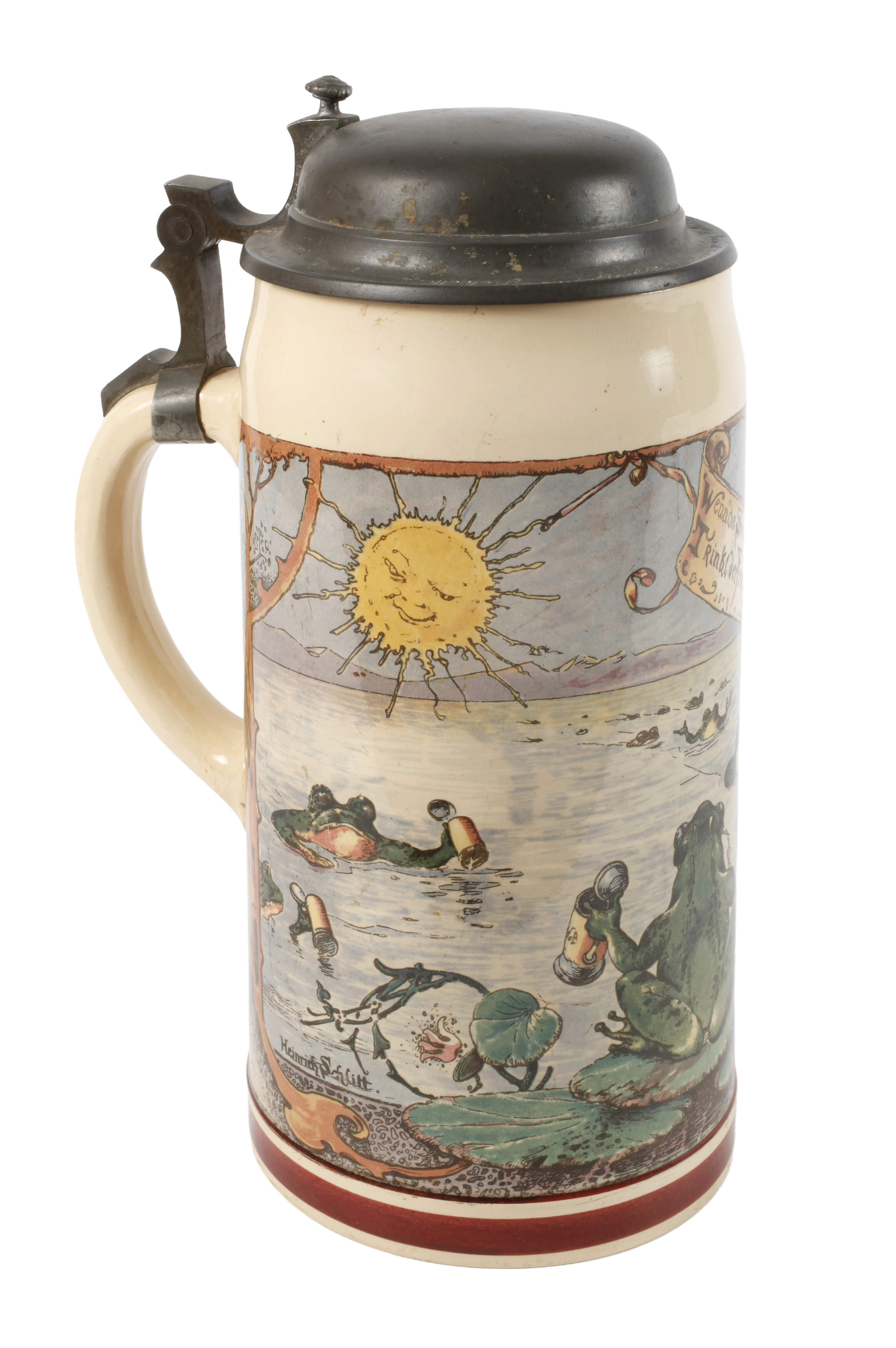 Villeroy & Boch 3 L-Krug mit Froschmotiv