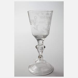 Drei barocke Pokalgläser