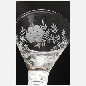 Drei barocke Pokalgläser