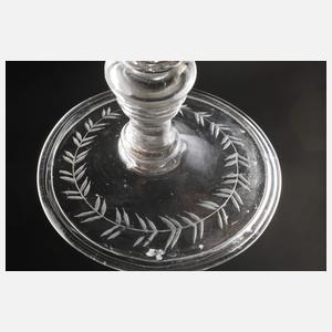 Drei barocke Pokalgläser