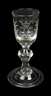 Wappenglas mit Glockenfuß