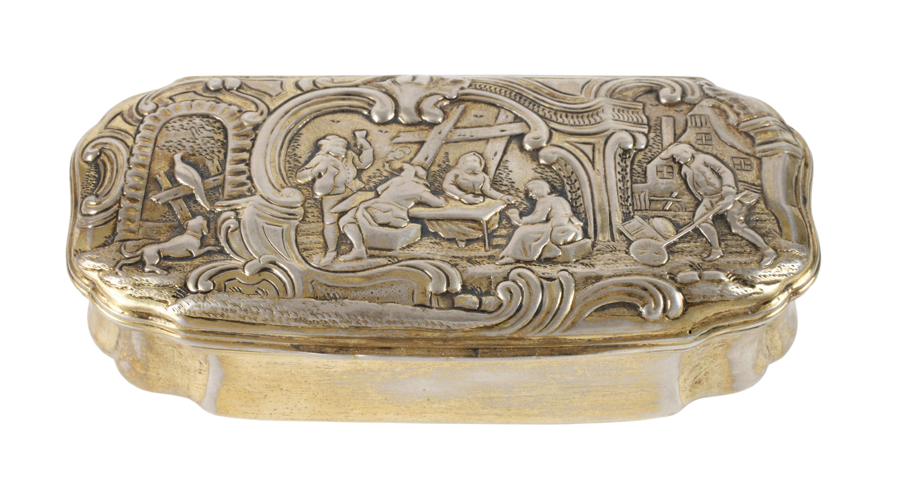 Silber Tabatiere Augsburg