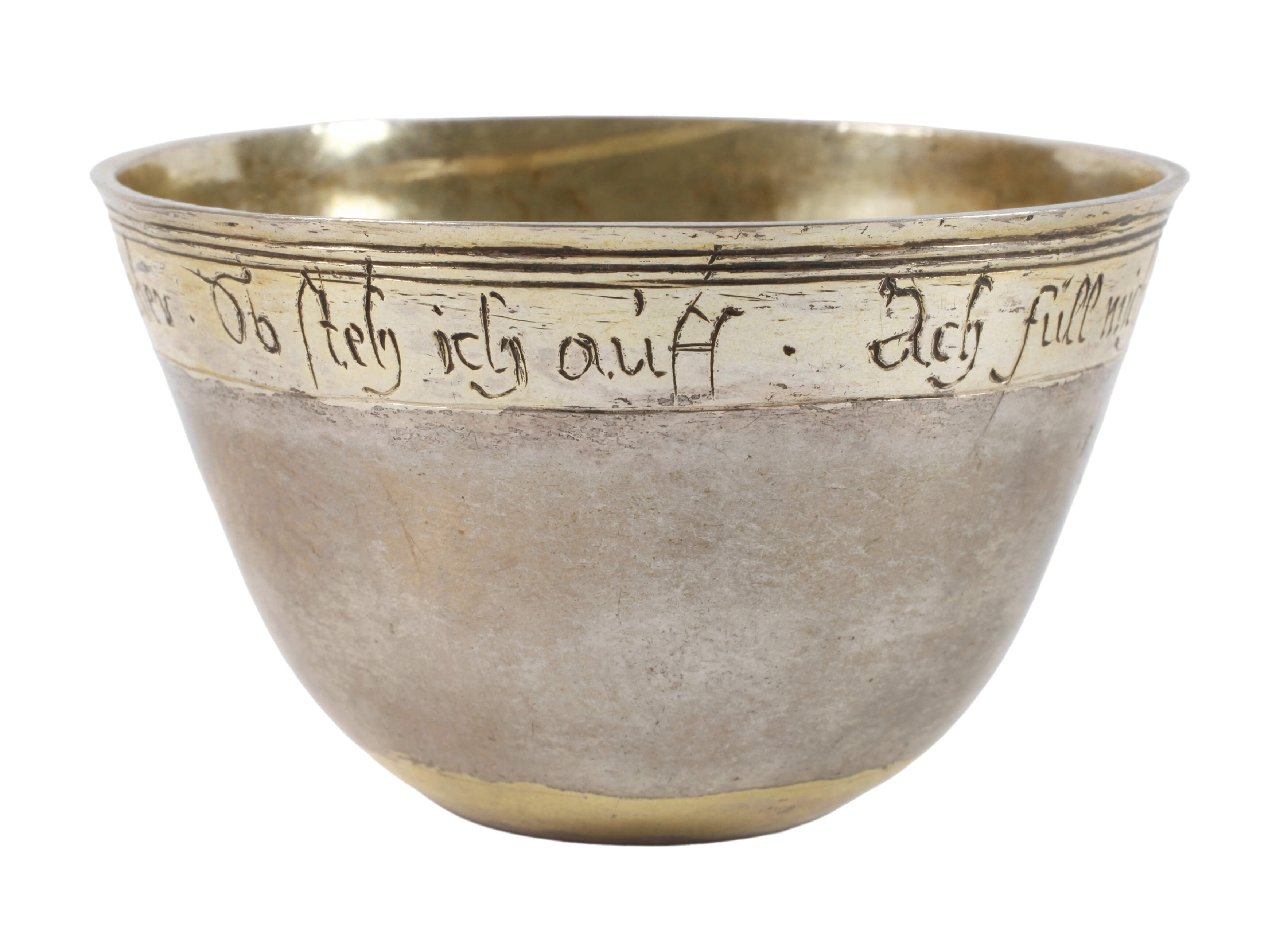 Silber Faustbecher Augsburg