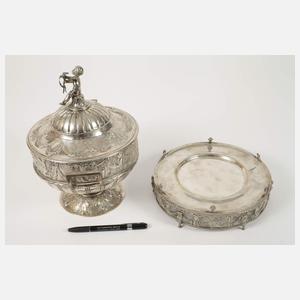 Tafelaufsatz im klassizistischen Stil