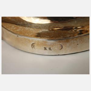 Paar große Silberleuchter