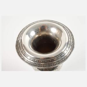 Silber Paar Vasen New York